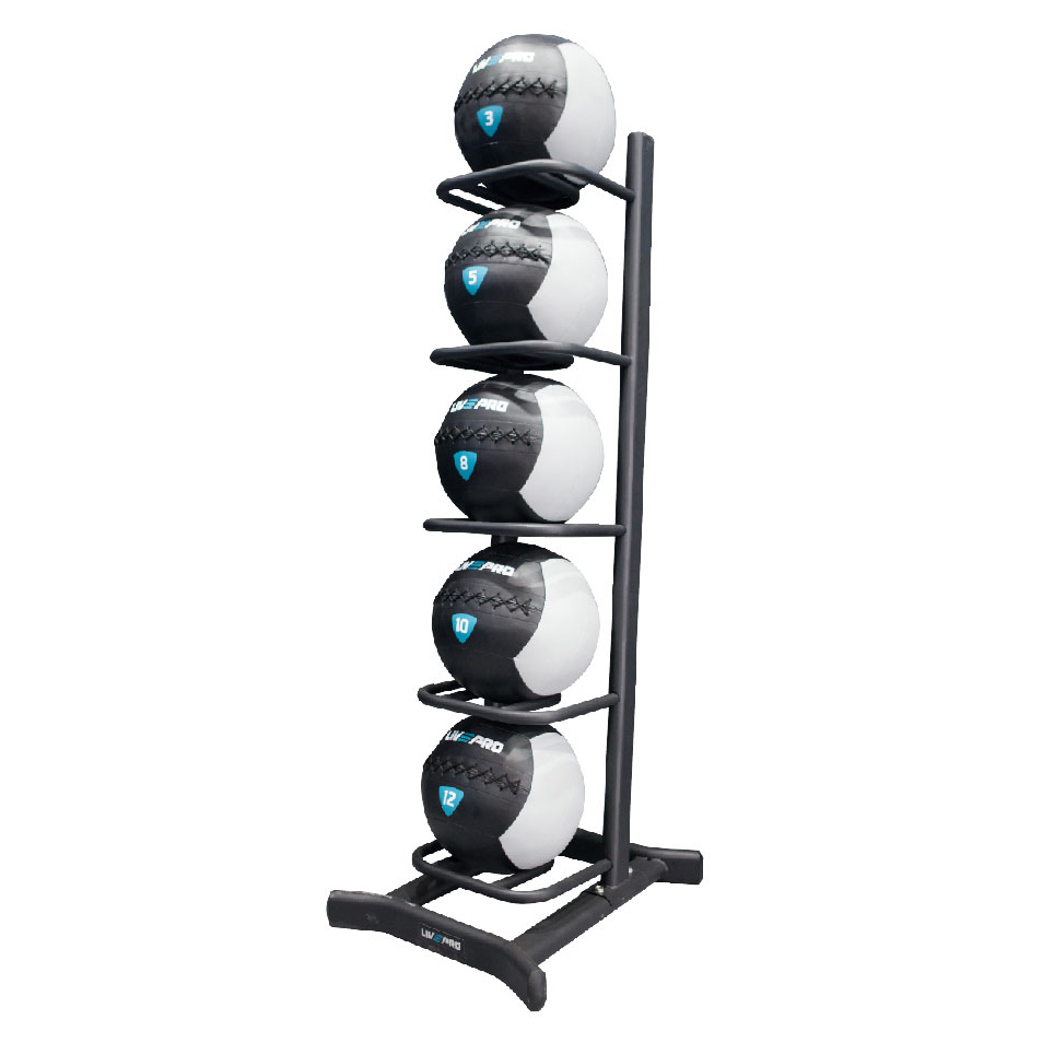 LIVEPRO Power Bag & Wall Ball Rack
