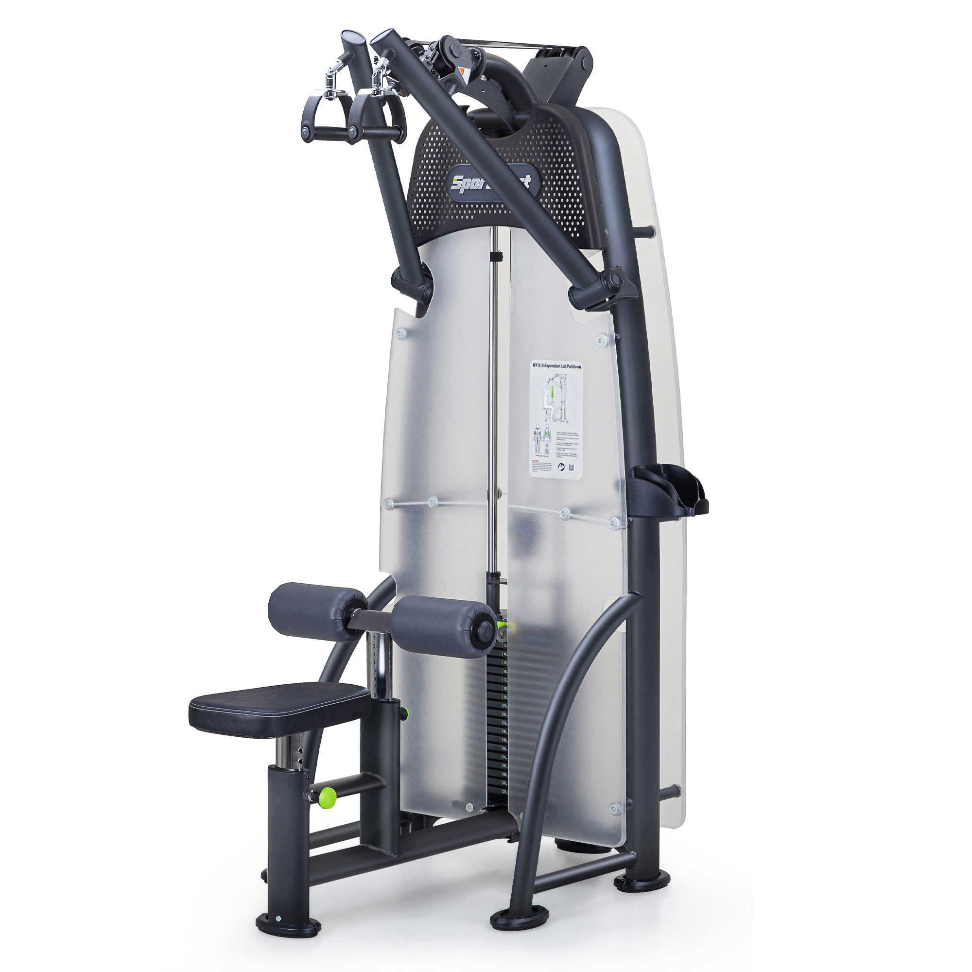 N916 Independent Lat Pull Down SportsArt - Main Image