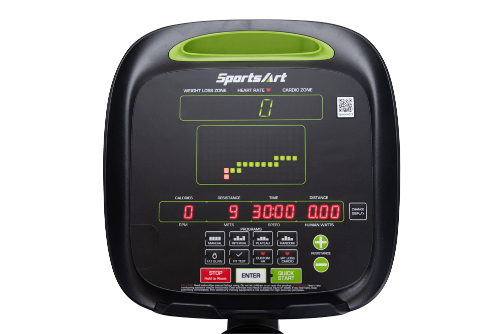 Demo - SportsArt C535R Recumbent Bike