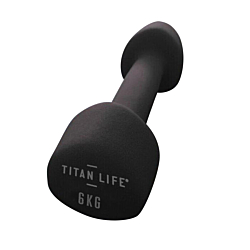 TITAN LIFE PRO Dumbbell Aerobic 6 Kg, Vinyl