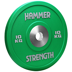 Demo - Hammer Strength Bumper Plate 10 Kg