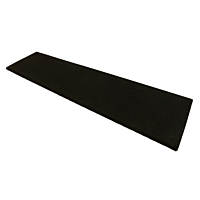  Ergotile Rampe for Quad C1, 1016 x 248 x 45 mm - Sort