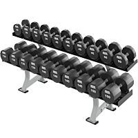  Hammer Strength XL Dumbbell Rack Two Tier 