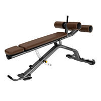  Life Fitness Adjustable Decline Bench 