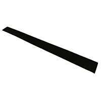  Ergotile Rampe for Quad, 1000 x 80 x 25 mm - Sort