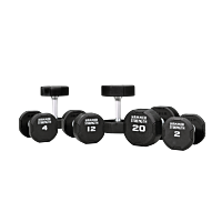  HAMMER STRENGTH 4-SIDED URETHANE DUMBBELL