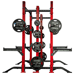 Hammer Strength HD Athletic NX Half Half Combo Rack