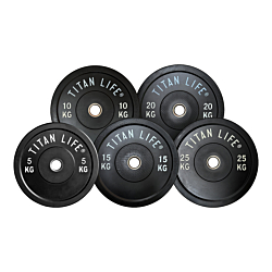 TITAN LIFE PRO Bumper Plate Rubber 5-25 Kg