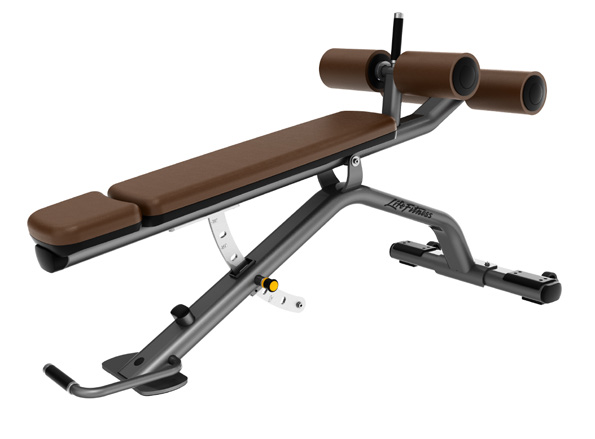 Life Fitness Adjustable Decline Bench