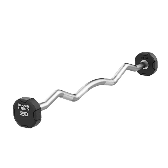 Hammer Strength Barbell EZ Curl Set 10-45 kg