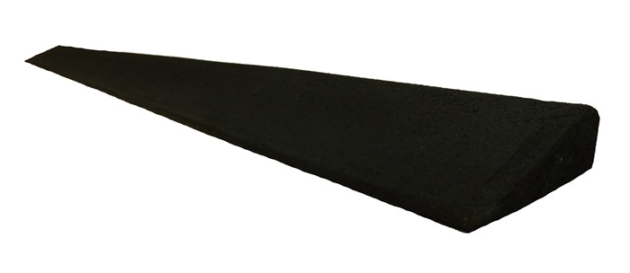 Ergotile Rampe for Quad, 1000 x 80 x 15 mm - Sort