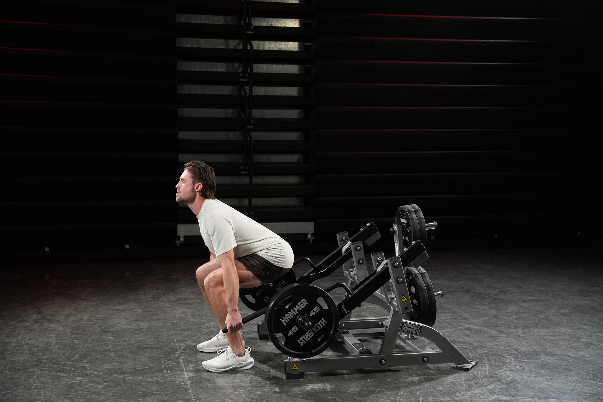 Hammer Strength Ground Base Squat/High Pull