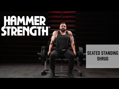 Hammer Strength Plate Loaded Seated/Standing Shrug