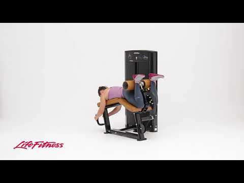 Life Fitness Axiom Prone Leg Curl