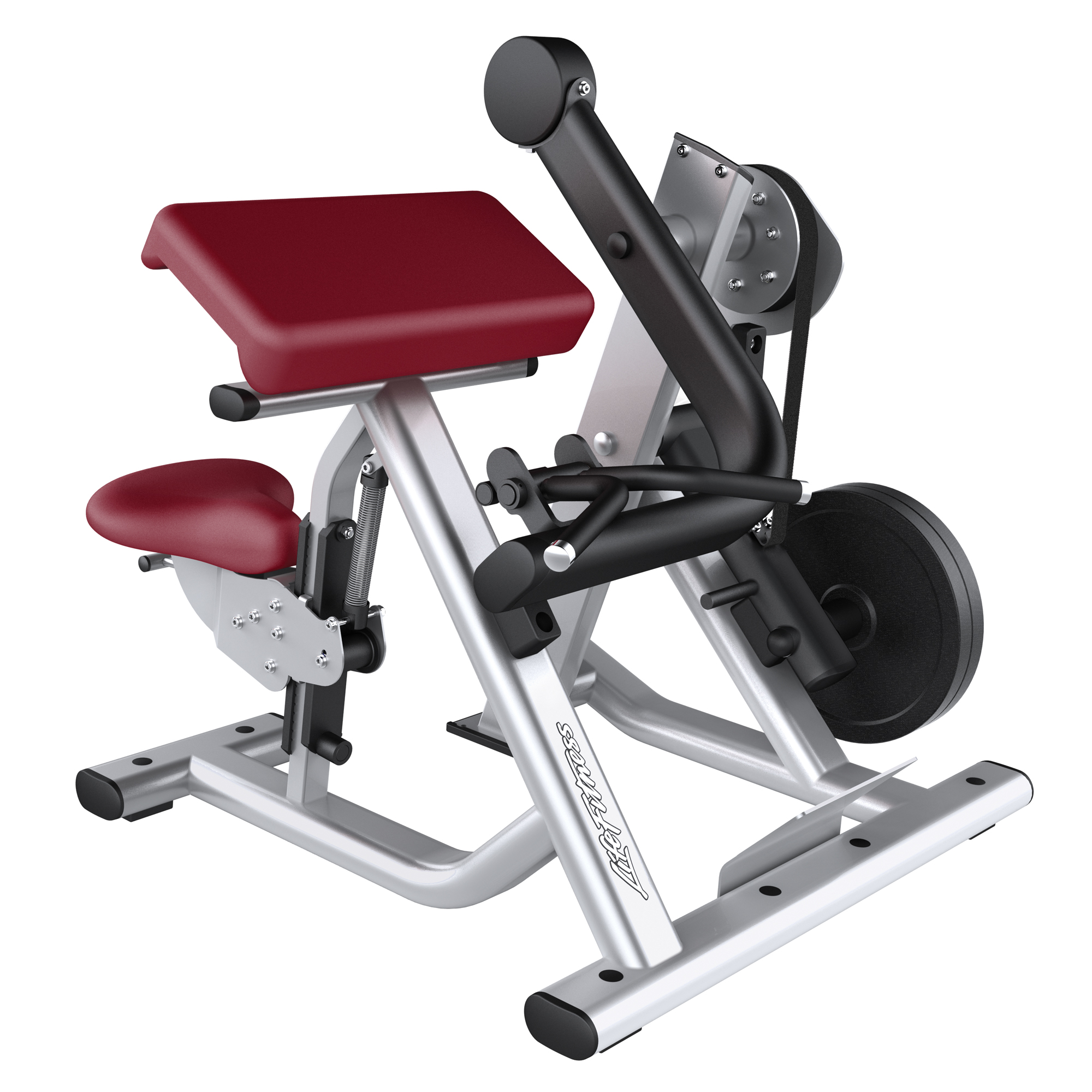 Life Fitness Plate Loaded Biceps Curl