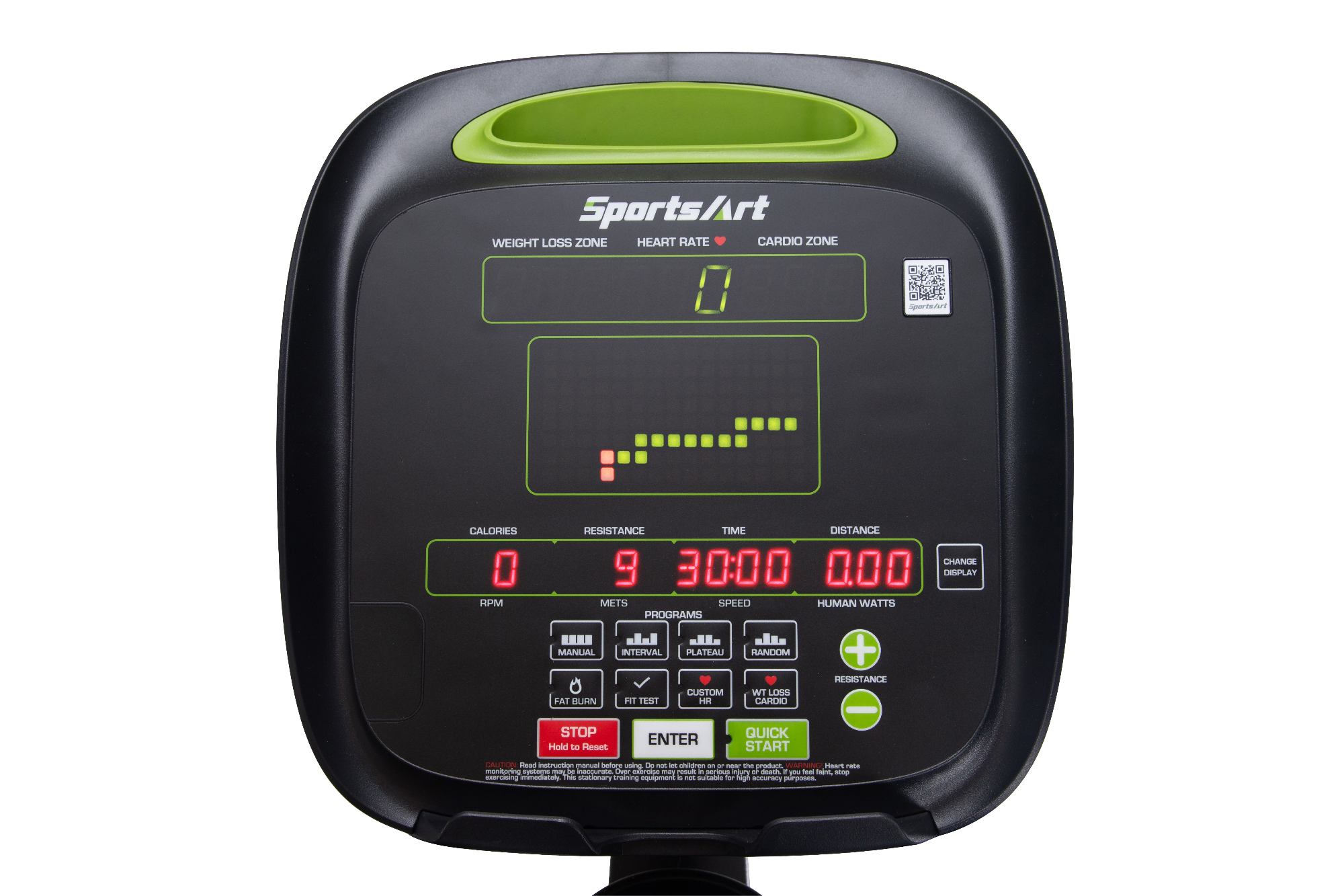 Brugt - SportsArt Upright Bike C535U, Dark Grey