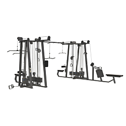 TITAN LIFE PRO Evost II 8 stations Cable Tower