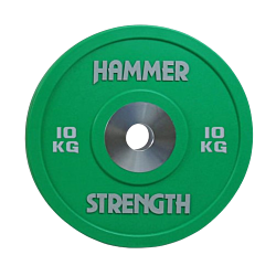 Demo - Hammer Strength Bumper Plate 10 Kg