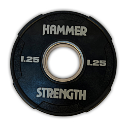 Hammer Strength Plate 1,25 Kg, Urethane